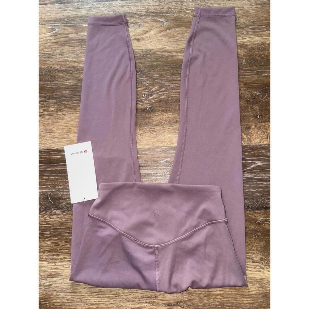 Lululemon Wunder Under SmoothCover High Rise 25” Lavender Lux Size 4 NWT